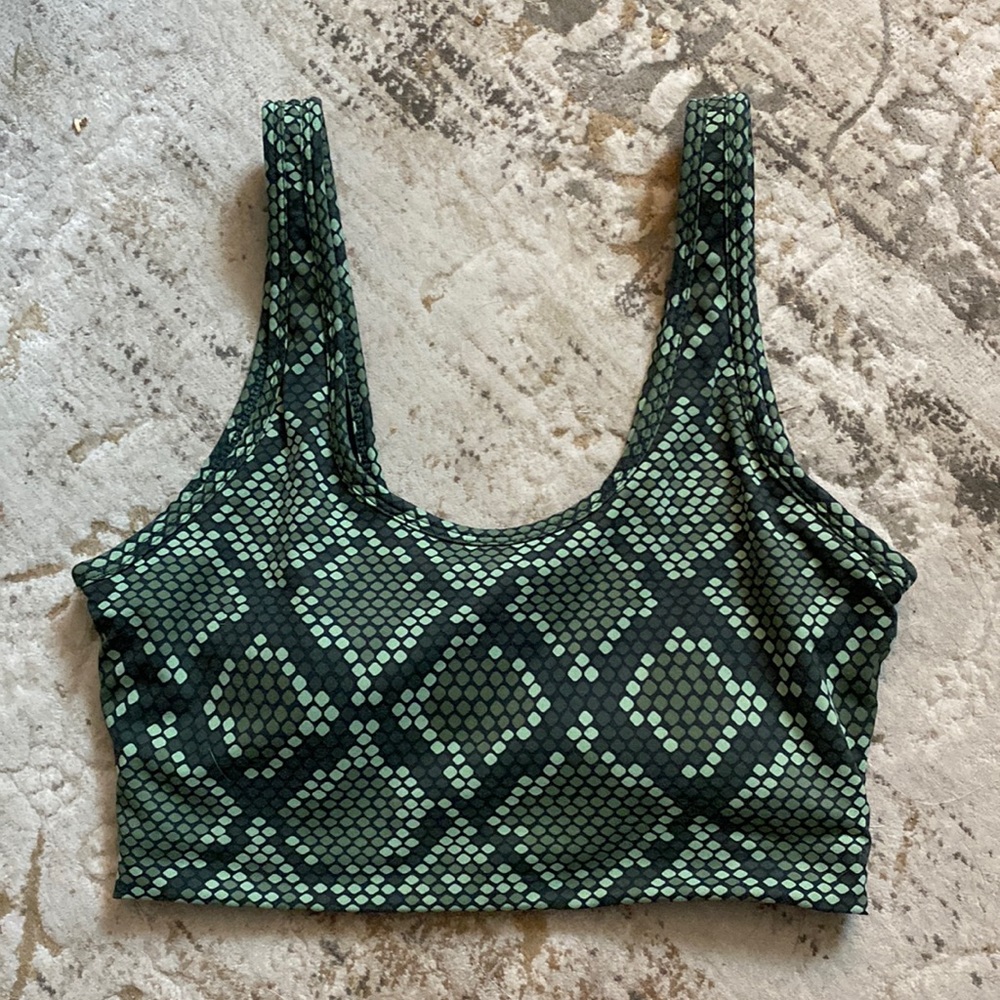 Balance Athletica M Sports Bra Snake Print
